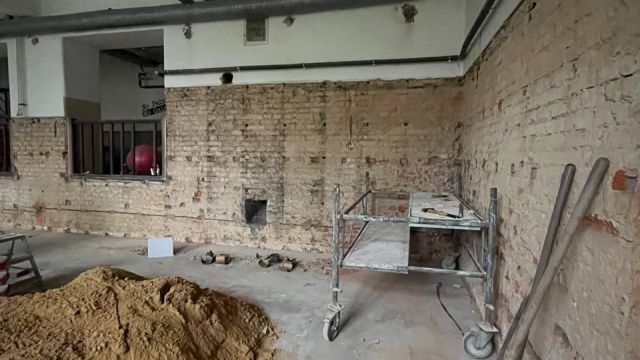 Rekonstrukce tělocvičny v Rodinném centru