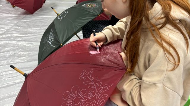 Malované deštníky