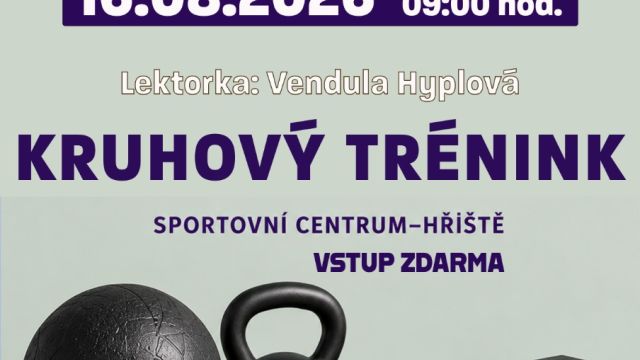 LETNÍ FESTIVAL:  Nedělní cvičení - kruhový trénink
