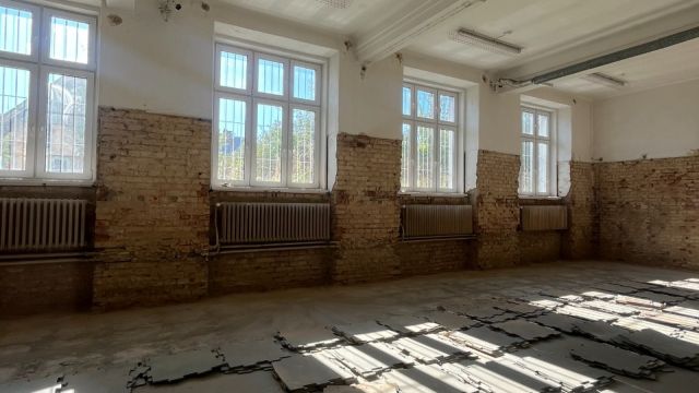 Rekonstrukce tělocvičny v Rodinném centru