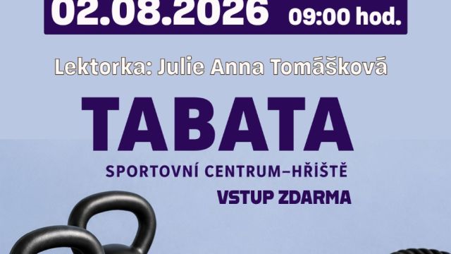 LETNÍ FESTIVAL: Nedělní cvičení - tabata