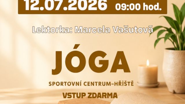 LETNÍ FESTIVAL: Nedělní cvičení - jóga
