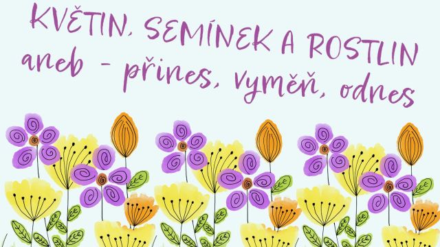 Zelený swap - swap květin, semínek a rostlin