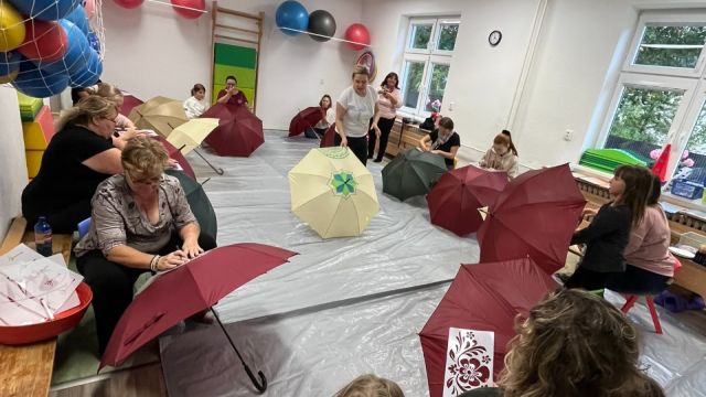 Malované deštníky