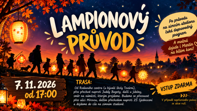 Svatomartinský lampionový průvod 