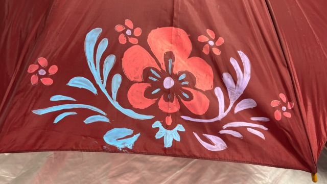 Malované deštníky