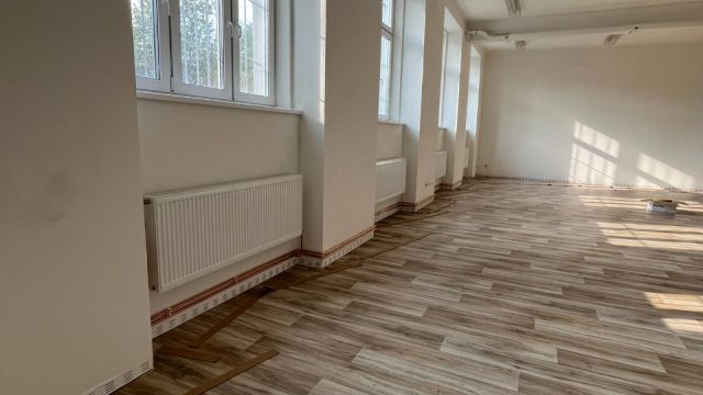 Rekonstrukce tělocvičny v Rodinném centru