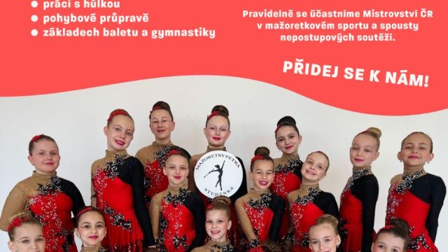 Mažoretky Petra přijímají nové členky