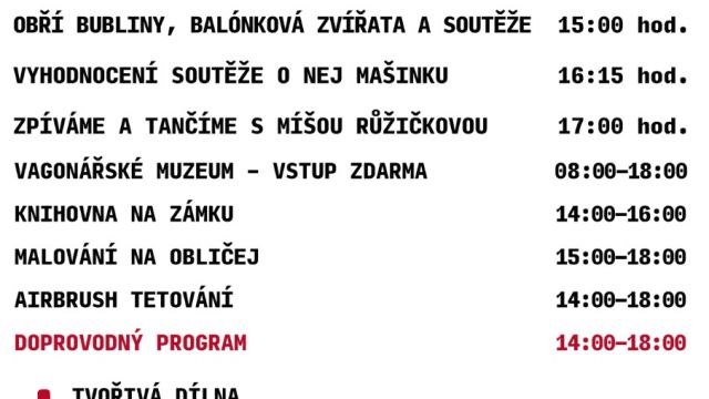 Nenechte si ujít Fajne léto! Již tuto sobotu v areálu zámecké zahrady!
