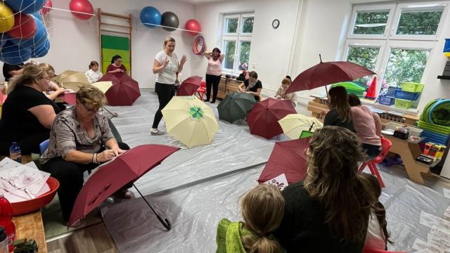 Malované deštníky